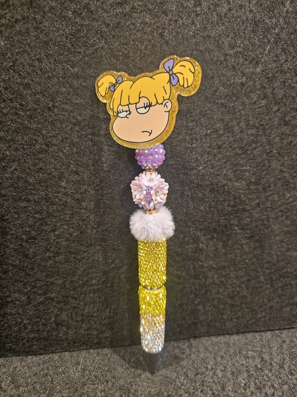 90s Angelica-Inspired  Beaded Pen